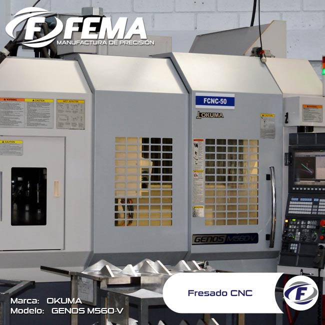 Fresado CNC OKUMA